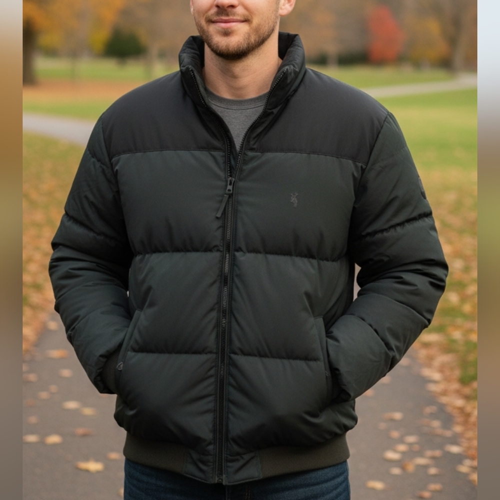 Browning Men's Dark Puffer Jacket